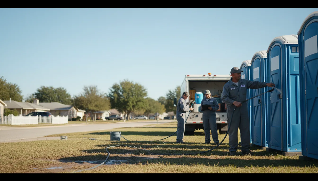 Long-Term Portable Toilet Rental in South Range, MI near me